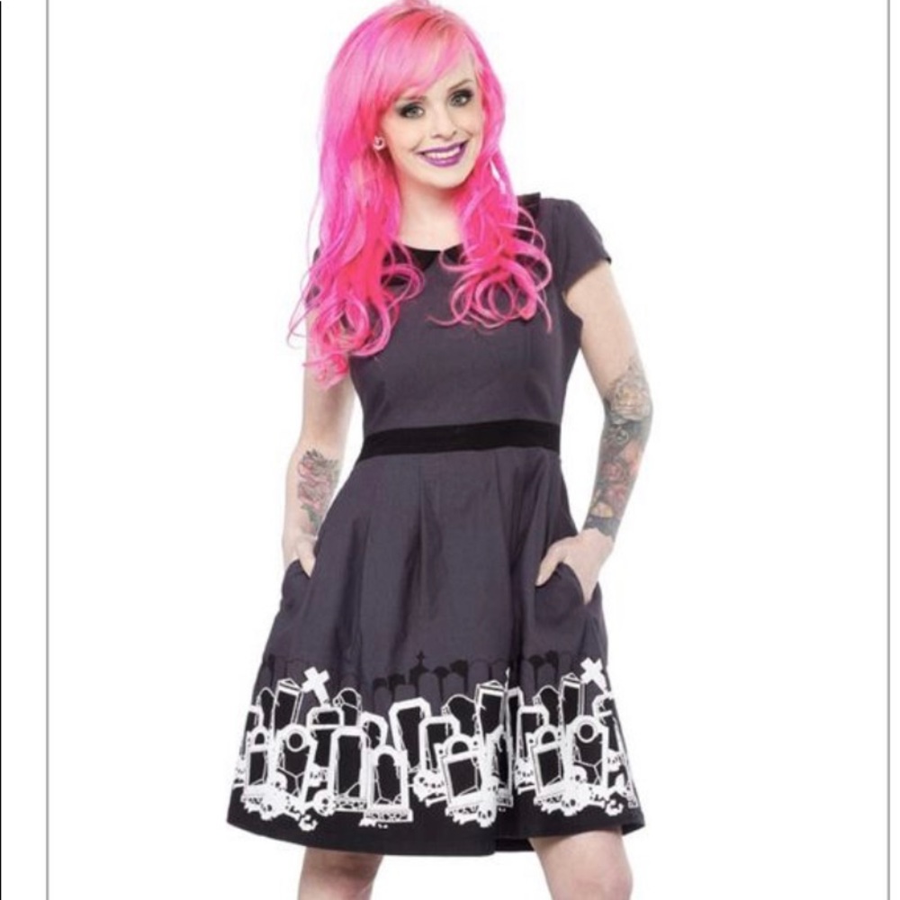 Sourpuss Graveyard Dress